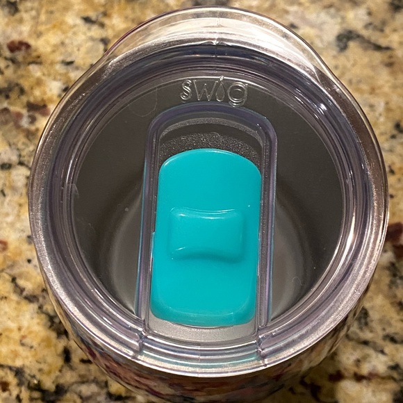 🍷 New Swig stemless wineglass in Artist Speckle. 14 ounce. Discontinued pattern - Picture 4 of 6